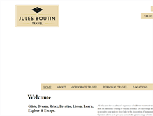 Tablet Screenshot of julesboutin.com